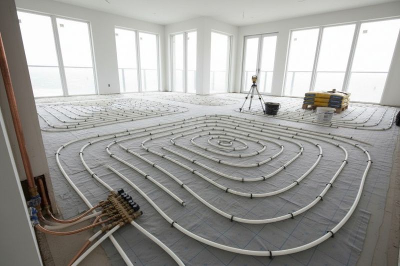 Floor Heating Installation