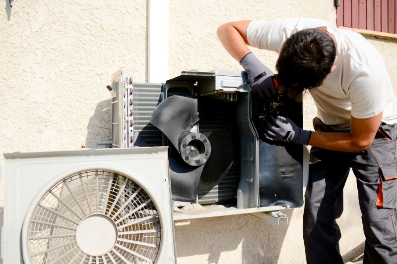 Repaired HVAC Unit